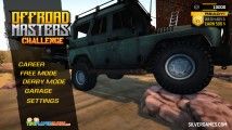 Offroad Masters Challenge: Menu