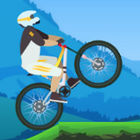 mountain bike racer