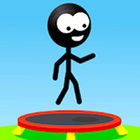 trampoline stickman